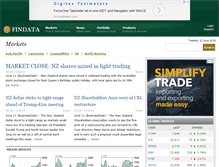 Tablet Screenshot of findata.co.nz